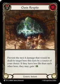 Oasis Respite (Red) (APR009) [Armory Deck: Legends Prism]