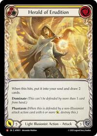 Herald of Erudition (APR011) [Armory Deck: Legends Prism]