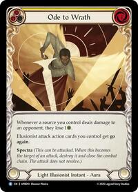 Ode to Wrath (APR019) [Armory Deck: Legends Prism]