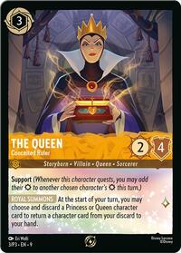The Queen - Conceited Ruler (3/P3) [Disney Lorcana Promo Cards]