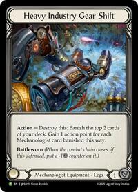 Heavy Industry Gear Shift - JDG049 (JDG049) [Flesh and Blood Promo Cards]