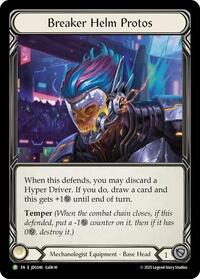 Breaker Helm Protos - JDG046 [Flesh and Blood Promo Cards]