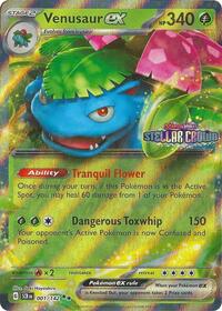 Venusaur ex (Stellar Crown Stamp) (001/142) [Miscellaneous Cards and Products]