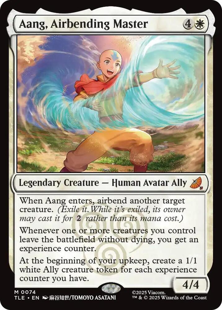 Aang, Airbending Master (74) [Avatar: The Last Airbender: Eternal-Legal]