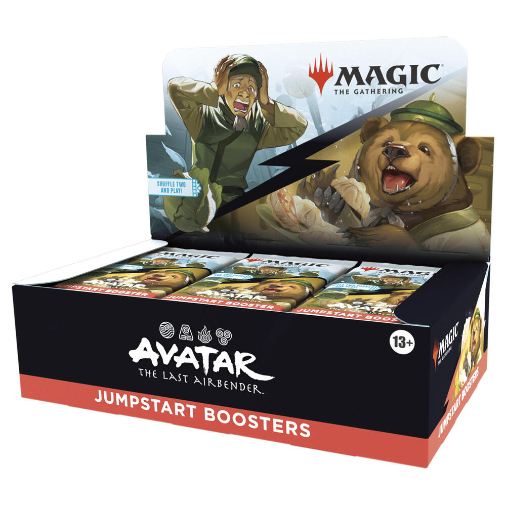 Avatar The Last Airbender Jumpstart Booster Display