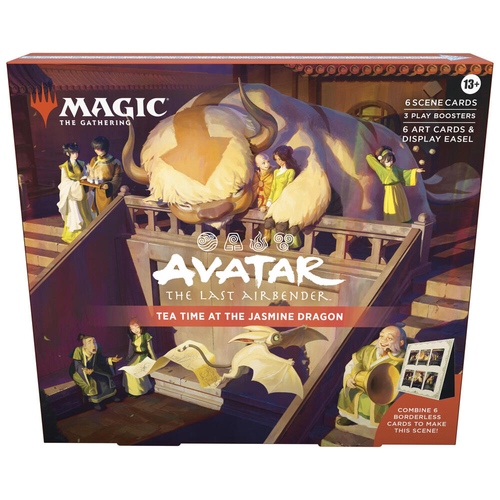 Avatar The Last Airbender Scene Box Tea Time at the Jasmine Dragon