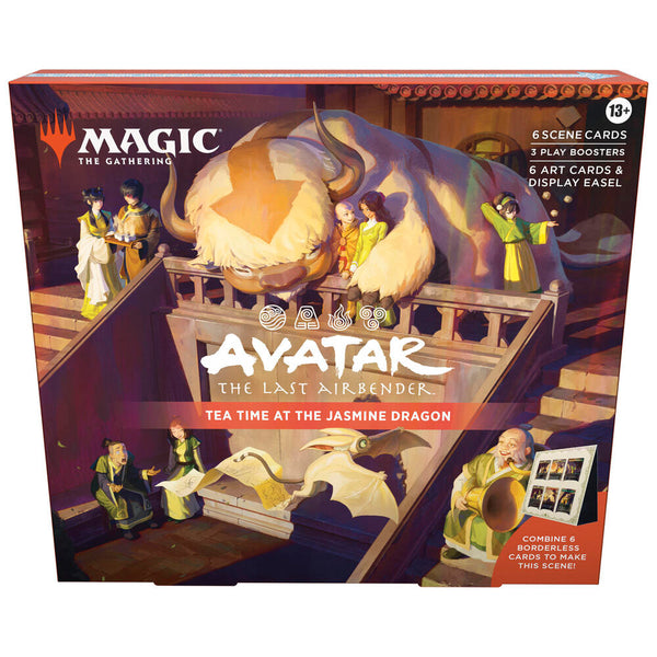 Avatar The Last Airbender Scene Box Tea Time at the Jasmine Dragon