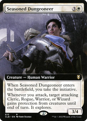 Seasoned Dungeoneer (610) [Commander Legends: Battle for Baldur's Gate] [Extended Art]