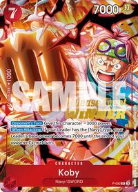 Koby (OP12 Release Event Winner) (P-092) [One Piece Promotion Cards]