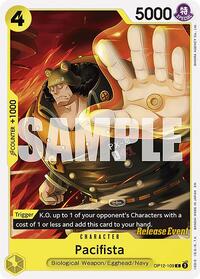 Pacifista (OP12-109) [Legacy of the Master Release Event Cards]