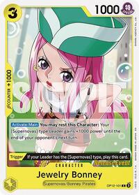 Jewelry Bonney (101) (OP12-101) [Legacy of the Master Release Event Cards]