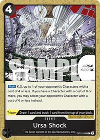 Ursa Shock (OP12-096) [Legacy of the Master Release Event Cards]
