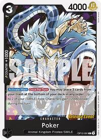 Poker (OP12-091) [Legacy of the Master Release Event Cards]