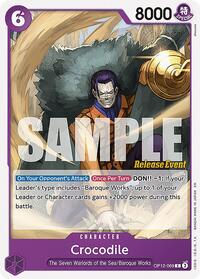 Crocodile (OP12-069) [Legacy of the Master Release Event Cards]