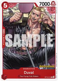 Duval (OP12-011) [Legacy of the Master Release Event Cards]