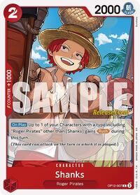 Shanks (007) (OP12-007) [Legacy of the Master Release Event Cards]