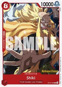 Shiki (OP12-005) [Legacy of the Master Release Event Cards]