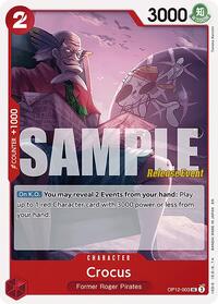 Crocus (OP12-003) [Legacy of the Master Release Event Cards]