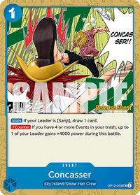 Concasser (OP12-059) [Legacy of the Master Release Event Cards]