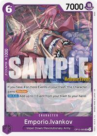 Emporio.Ivankov (065) (OP12-065) [Legacy of the Master Release Event Cards]