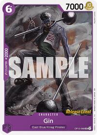 Gin (OP12-068) [Legacy of the Master Release Event Cards]