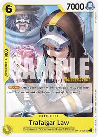Trafalgar Law (106) (OP12-106) [Legacy of the Master Release Event Cards]