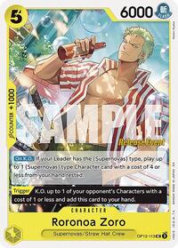 Roronoa Zoro (113) (OP12-113) [Legacy of the Master Release Event Cards]