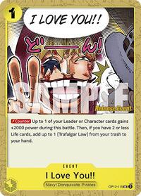 I Love You!! (OP12-115) [Legacy of the Master Release Event Cards]