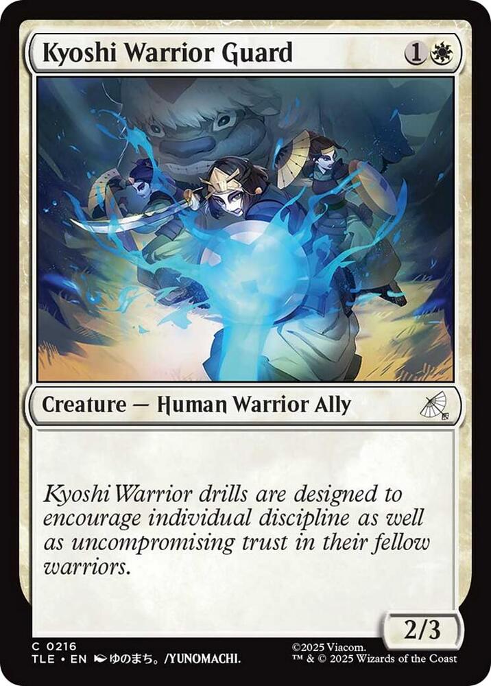 Kyoshi Warrior Guard (216) [Avatar: The Last Airbender: Eternal-Legal]