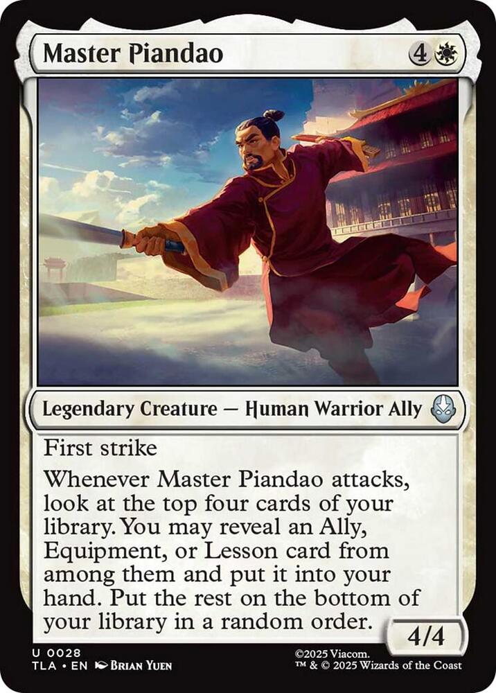 Master Piandao (28) [Avatar: The Last Airbender]