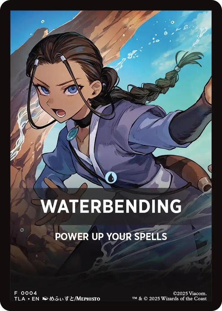 Waterbending Theme Card (4) [Avatar: The Last Airbender]