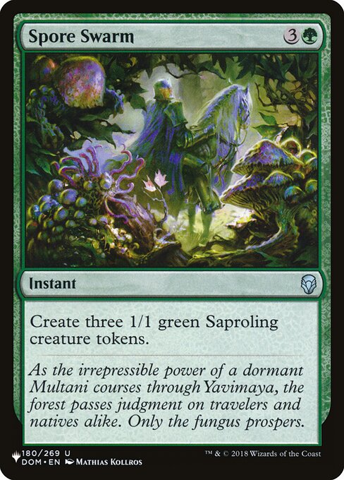 Spore Swarm (DOM-180) [The List]