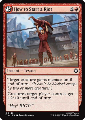 How to Start a Riot (140) [Avatar: The Last Airbender]