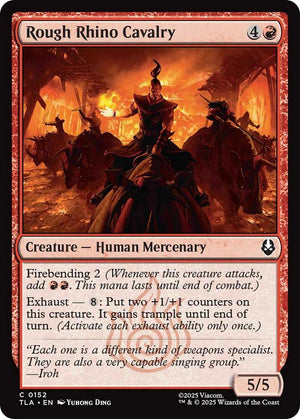 Rough Rhino Cavalry (152) [Avatar: The Last Airbender]