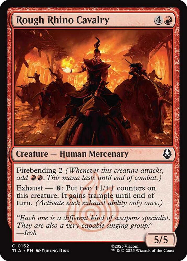 Rough Rhino Cavalry (152) [Avatar: The Last Airbender]