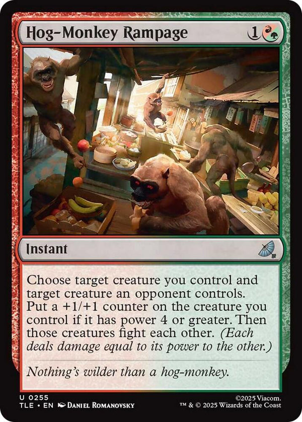 Hog-Monkey Rampage (255) [Avatar: The Last Airbender: Eternal-Legal]