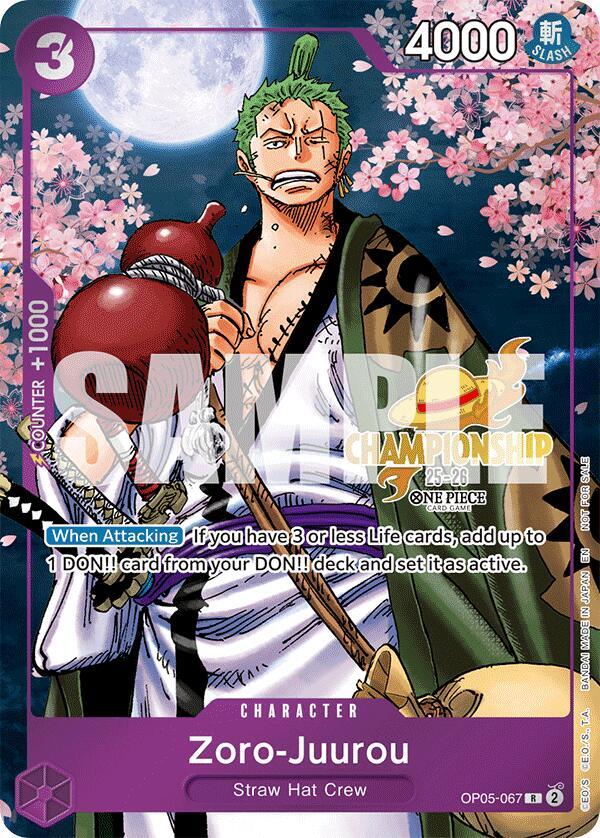 Zoro-Juurou (CS 25-26 Event Pack) (OP05-067) [One Piece Promotion Cards]