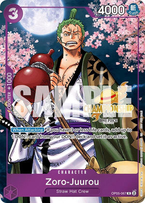 Zoro-Juurou (CS 25-26 Event Pack) (OP05-067) [One Piece Promotion Cards]
