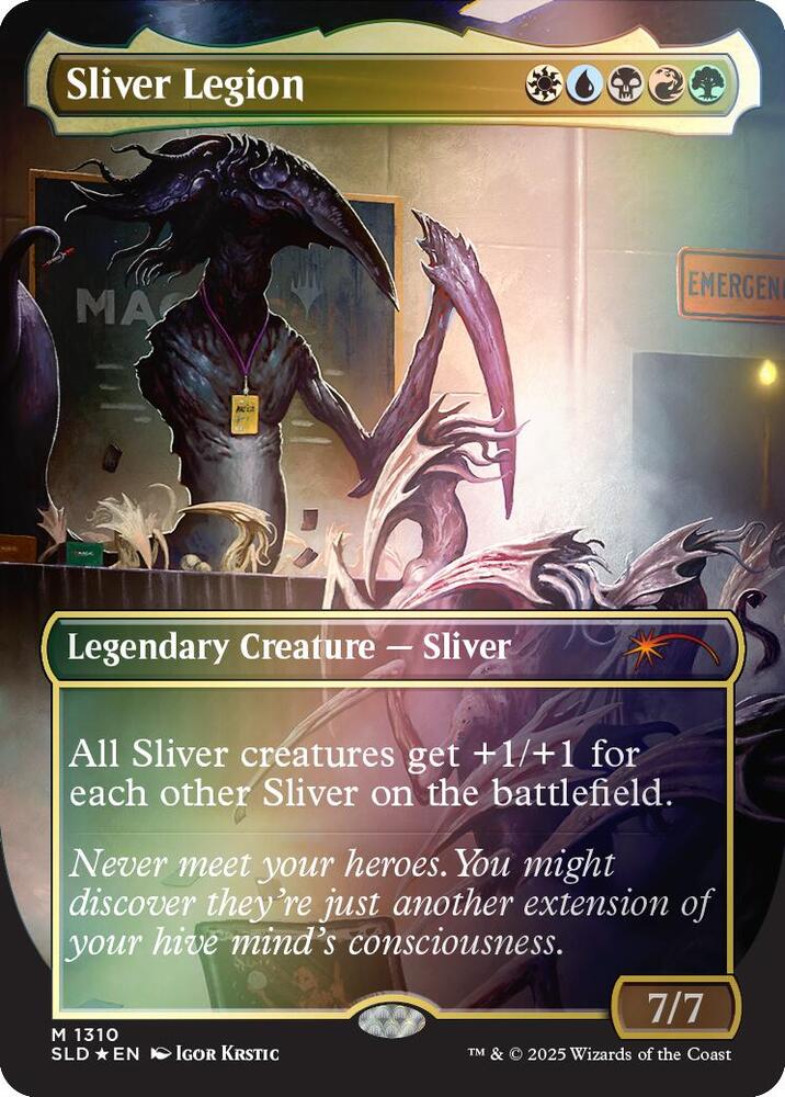Sliver Legion (1310) (Rainbow Foil) [Secret Lair Drop]
