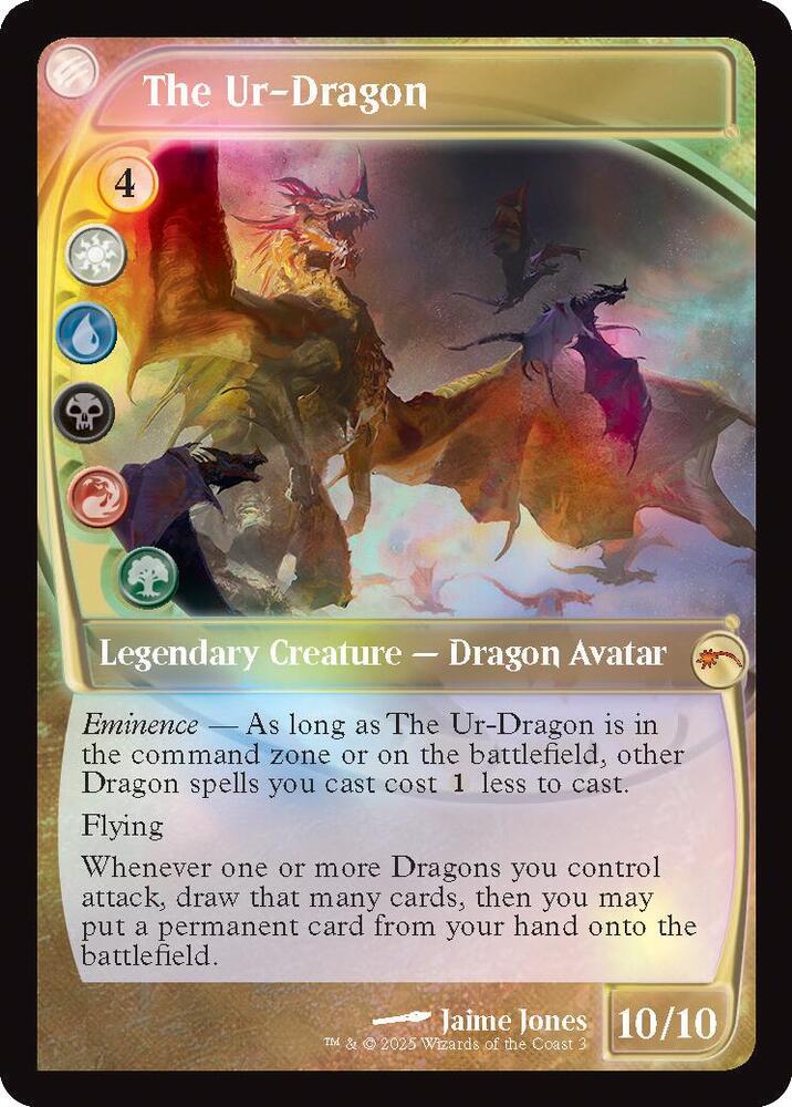 The Ur-Dragon (Future Sight) (3) [Secret Lair Drop]