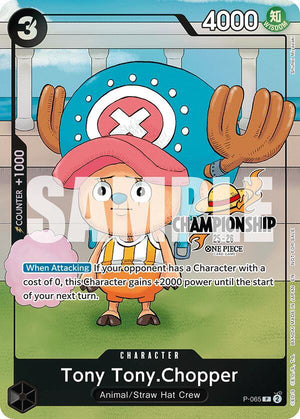 Tony Tony.Chopper (CS 25-26 Event Pack Finalist Ver.) (P-065) [One Piece Promotion Cards]