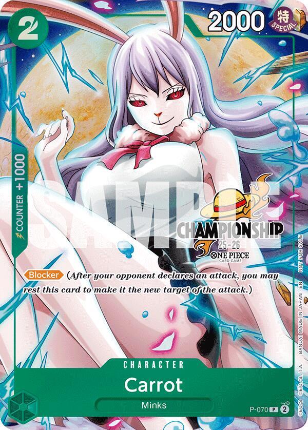 Carrot (CS 25-26 Event Pack Finalist Ver.) (P-070) [One Piece Promotion Cards]