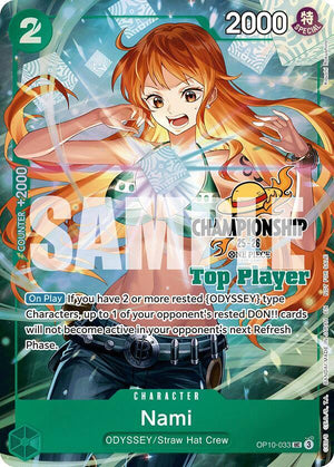 Nami (CS 25-26 Top Player Pack) (OP10-033) [One Piece Promotion Cards]