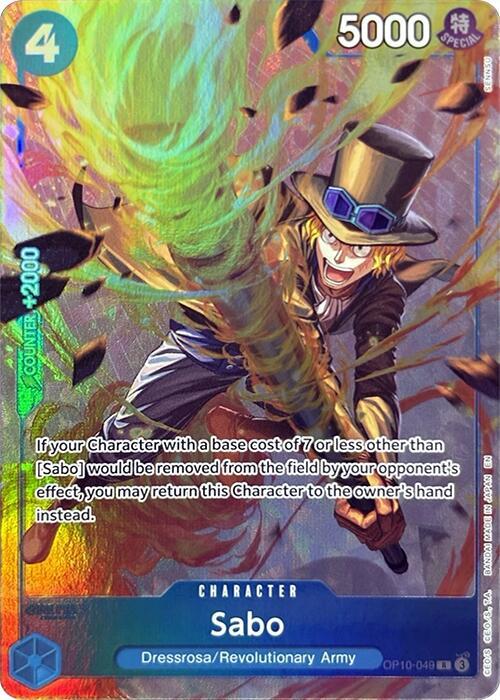 Sabo (Premium Card Collection -Best Selection Vol. 4-) (OP10-049) [One Piece Promotion Cards]