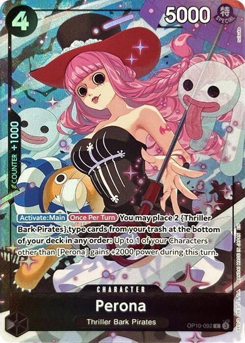 Perona (Premium Card Collection -Best Selection Vol. 4-) (OP10-092) [One Piece Promotion Cards]