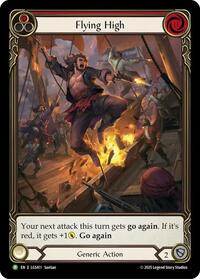 Flying High (Red) - LGS411 (LGS411) [Flesh and Blood Promo Cards]