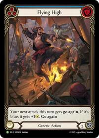 Flying High (Blue) - LGS413 (LGS413) [Flesh and Blood Promo Cards]