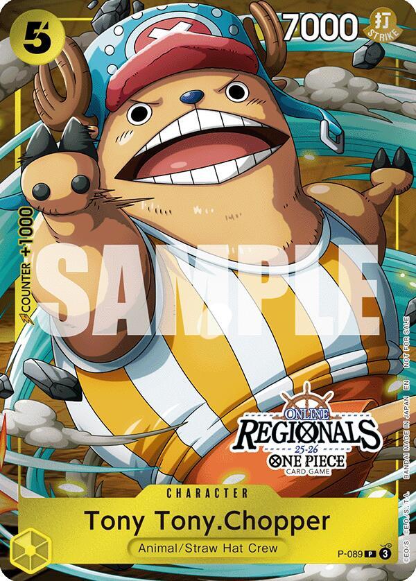 Tony Tony.Chopper (Online Regional Participation Pack 2025 Vol.2) (P-089) [One Piece Promotion Cards]