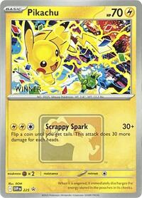 Pikachu - 225 (World Championship 2025) [Winner] (225) [SV Scarlet and Violet Promo Cards]