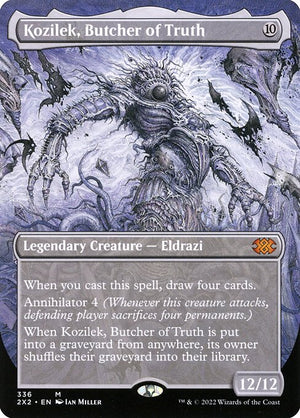 Kozilek, Butcher of Truth (336) [Double Masters 2022] [Borderless]